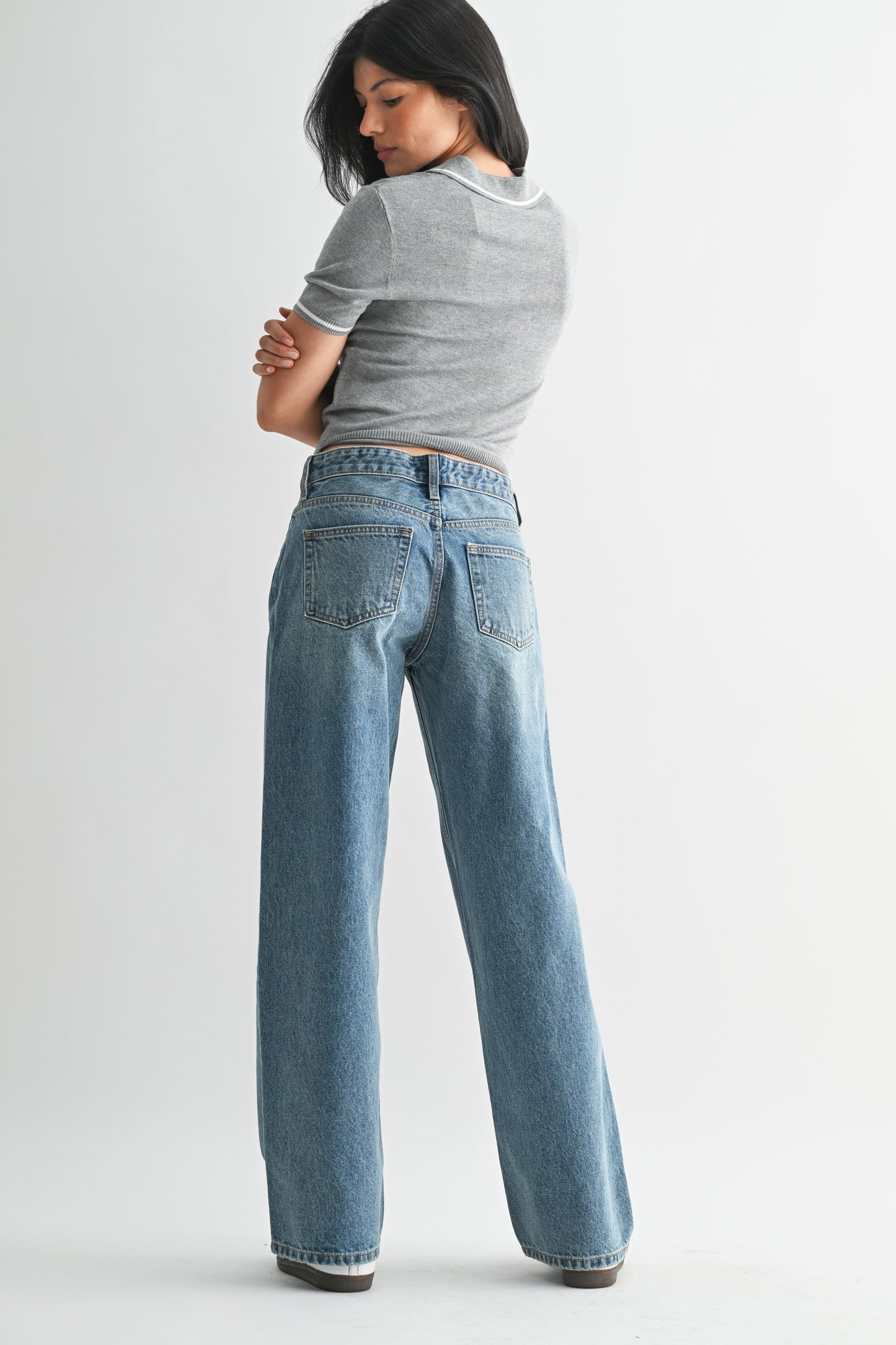 Just Black Denim Baggy Jean