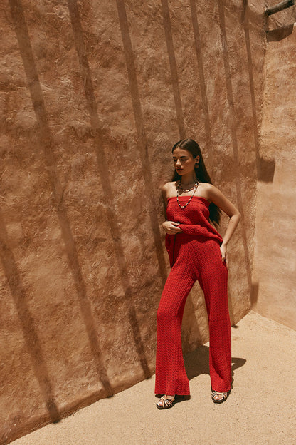 Athena Pants - Red