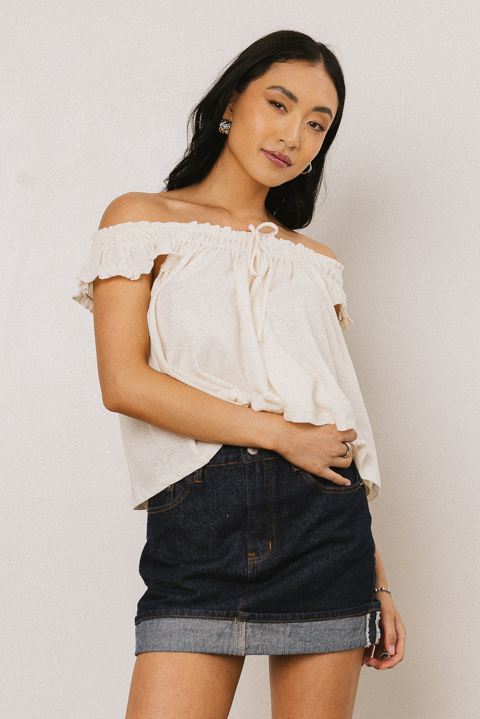 Chelsea Denim Mini Skirt - FINAL SALE