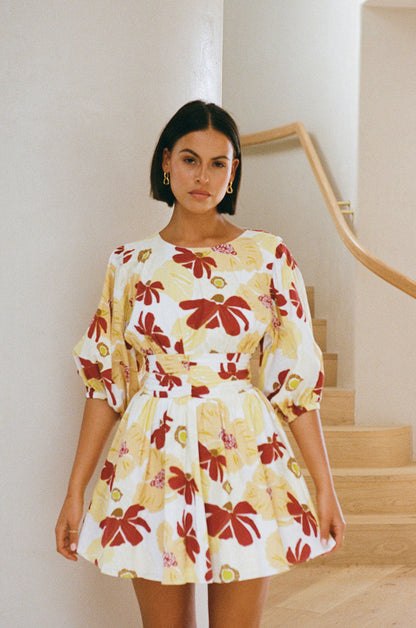 SAMPLE-Bettina Dress - Dusk Lily