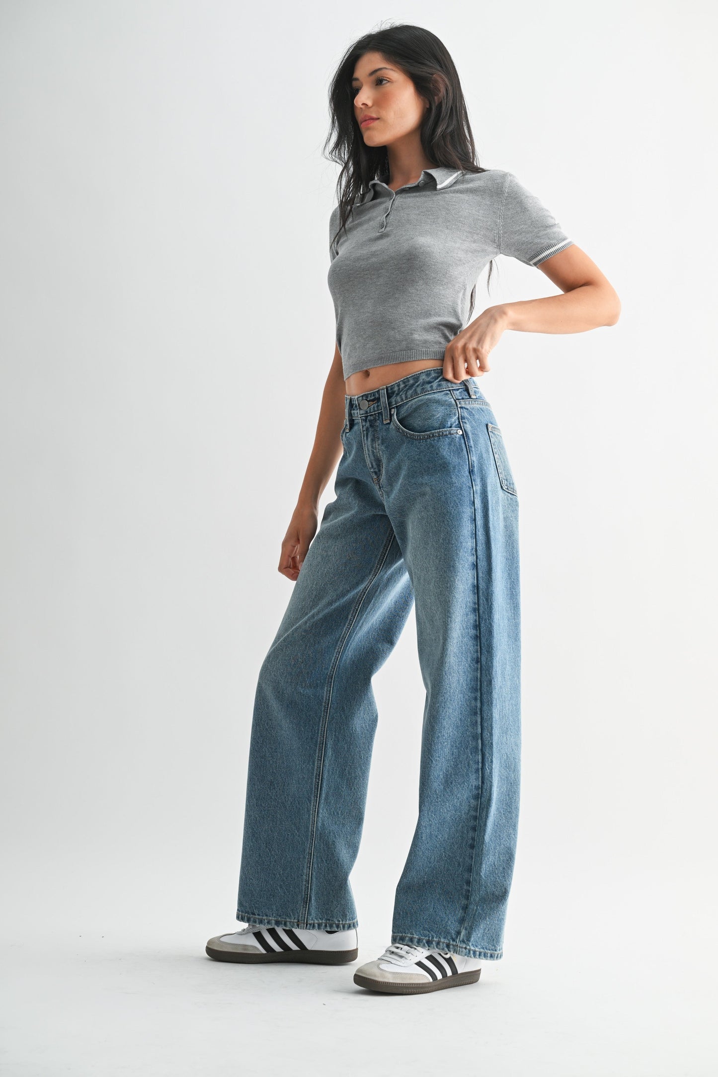 Just Black Denim Baggy Jean