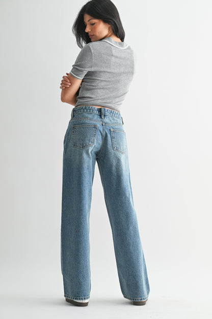 Just Black Denim Baggy Jean