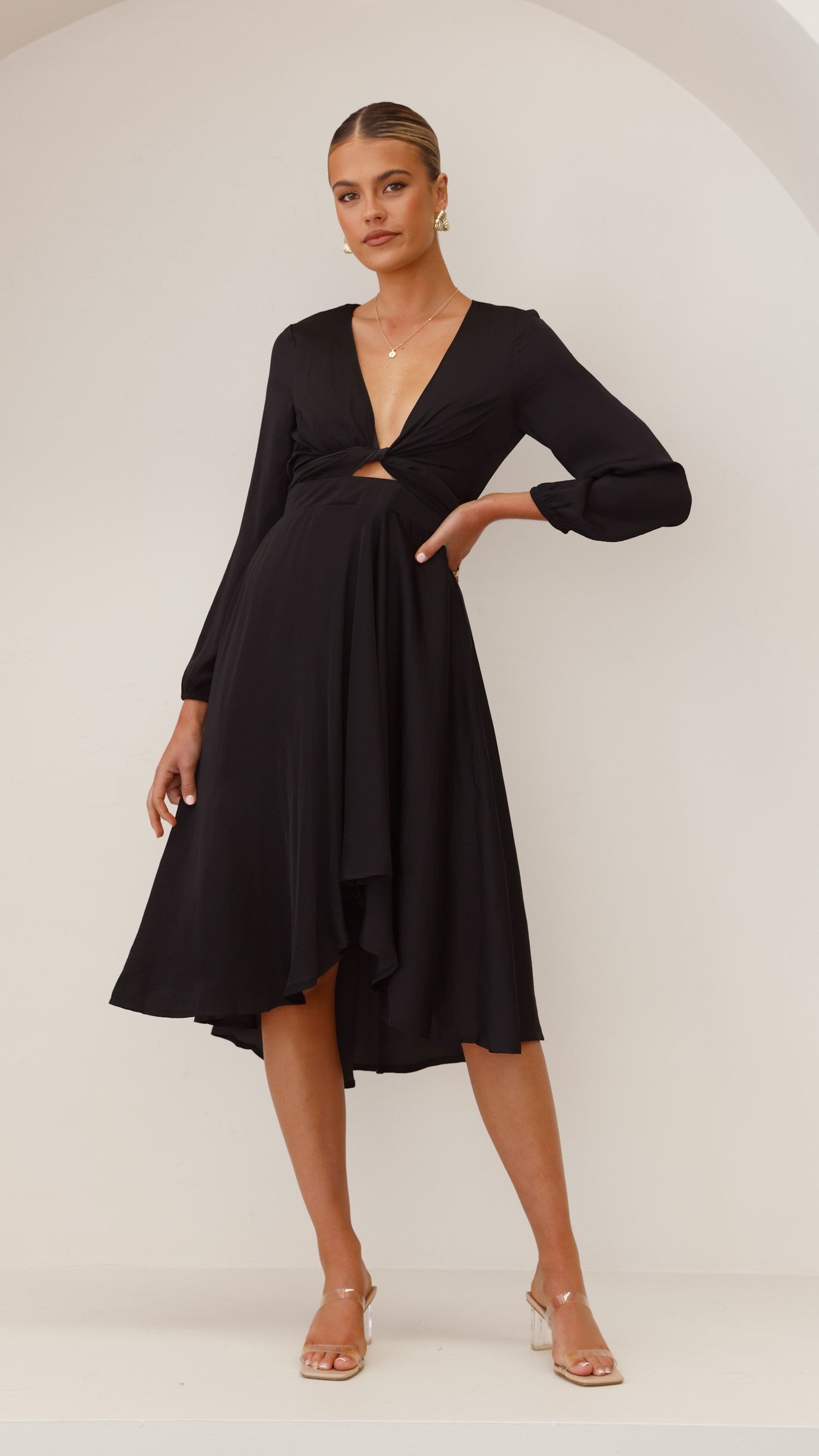 Starry Nights Dress - Black