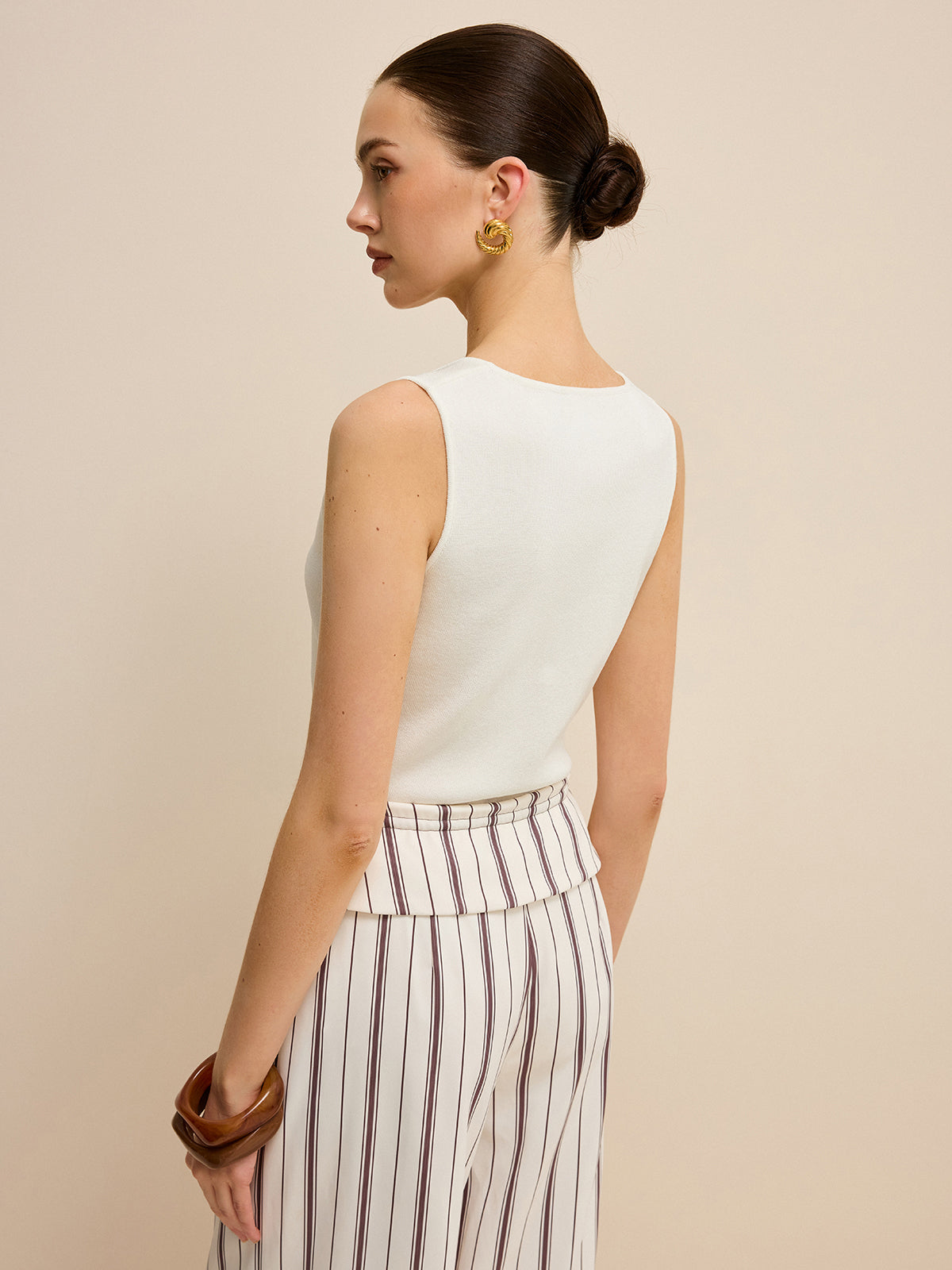 Cut-Out Tank Top