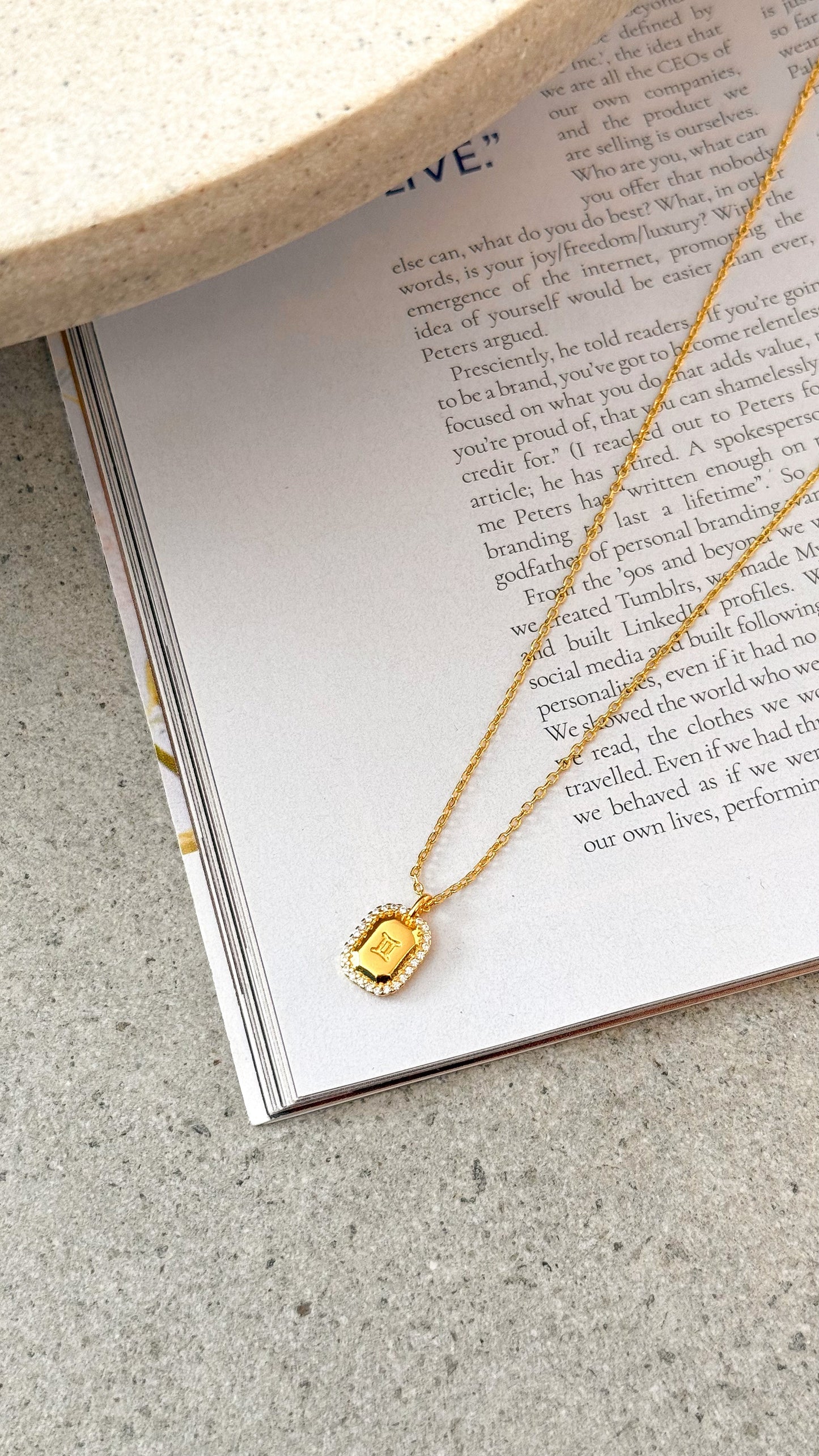 Zodiac Necklace - Gemini