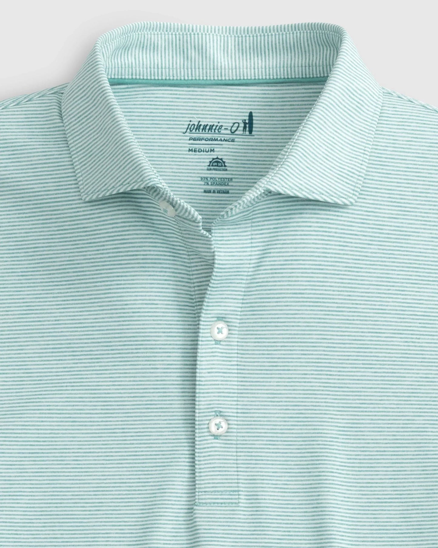 Johnnie O Lyndon Stripe Performance Polo