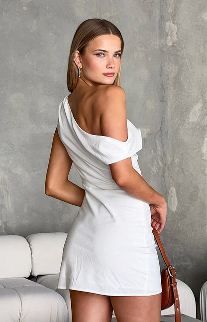 Lucas White Mini Dress