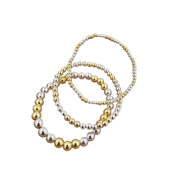 Lauren Kenzie Harper Two Tone Bracelet