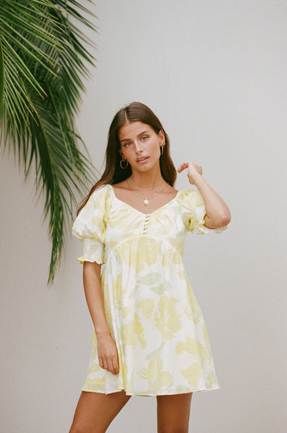 SAMPLE-Birdie Dress - Solstice Floral