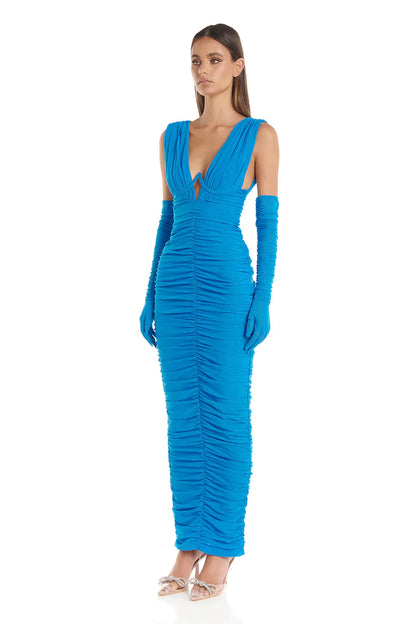Anna Dress - Blue