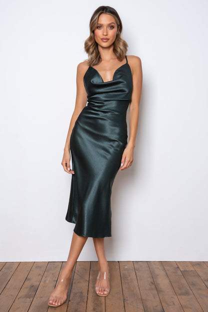 Apollo Dress - Emerald Green