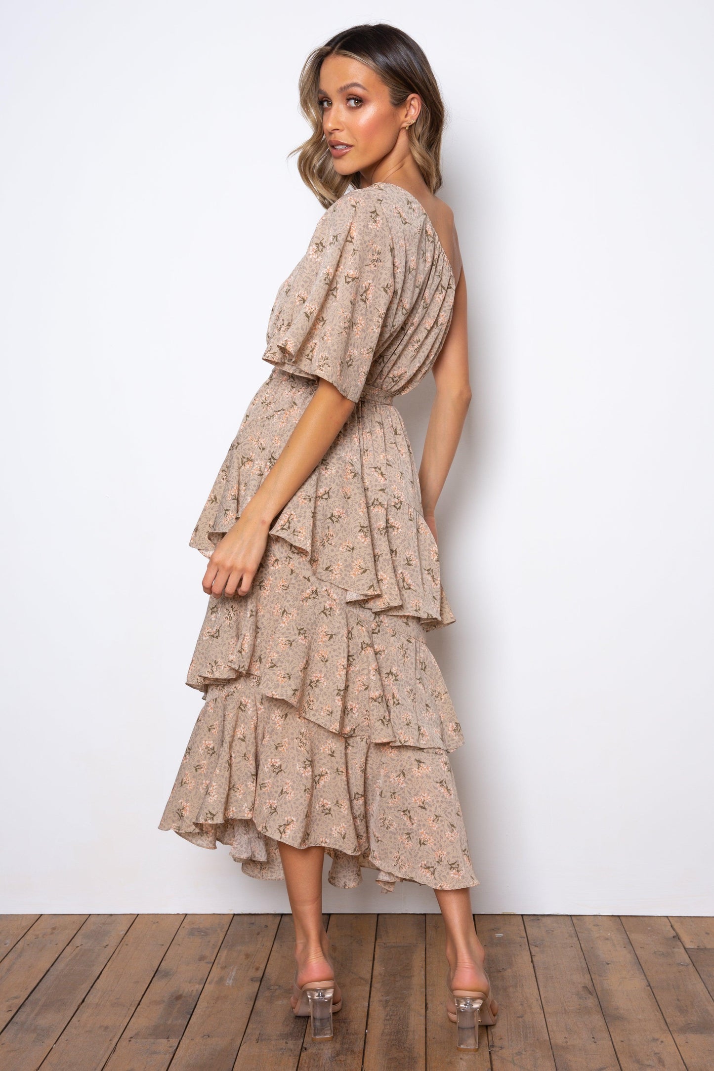 Atlantis Maxi Dress - Beige