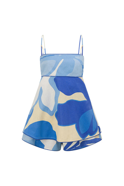 Mirella Playsuit - Valley Blue
