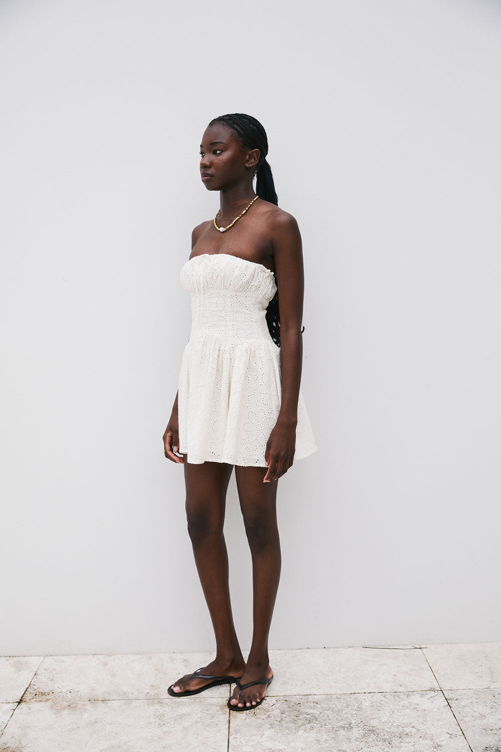 SAMPLE-Aura Dress - Broderie